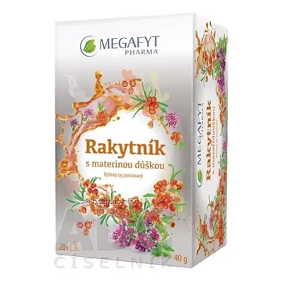 Megafyt Pharma s.r.o. MEGAFYT Rakytník s mateřídouškou bylinný čaj 20x2 g (40 g) 42g