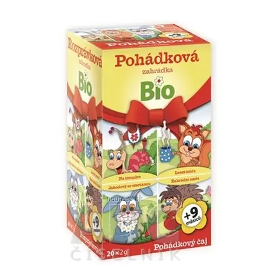 MEDIATE s.r.o. APOTHEKE POHÁDKA Pohádková zahrádka Bio bylinný čaj (od ukončeného 9. měsíce) 20x