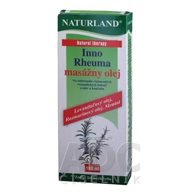 NATURLAND Magyarország Kft. Naturland INNO Rheum MASÁŽNÍ OLEJ 1x180 ml 180ml