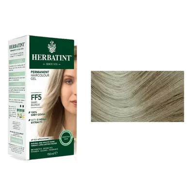 HERBATINT HERBATINT FF5 písková blond permanentní barva na vlasy 150 ml