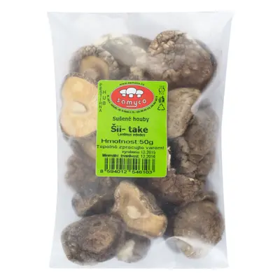 Samyco Houby sušené shiitake 50 g 50 g