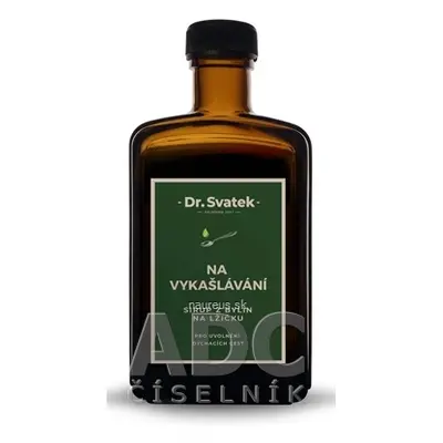 Herbadent s.r.o. Dr.Svatek SIRUP z bylin NA VYKAŠLÁVÁNÍ 1x250 ml