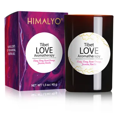 HIMALYO Tibet Love Aromatherapy svíčka 45 g 45 g