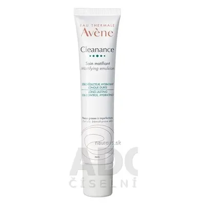 Pierre Fabre Dermo-cosmétique AVENE CLEANANCE EMULSION (Soin matifiant) matující emulze, mastná 