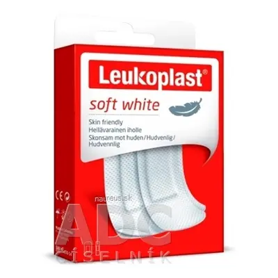 BSN Medical GmbH Leukoplast SOFT WHITE náplast na rány, 2 velikosti, 1x20 ks