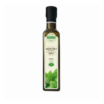 TOPVET Meduňkový sirup - farmářský 320g 320 g