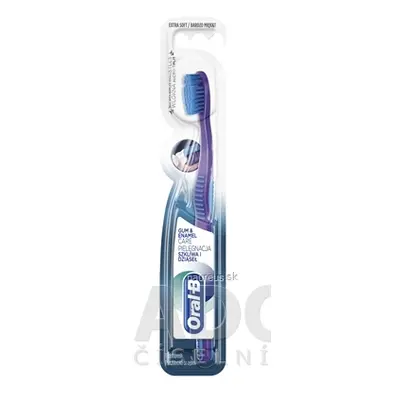 PROCTER & GAMBLE Oral-B GUM & ENAMEL Care Extra Soft zubní kartáček 1x1 ks 1 ks