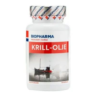 Biopharma AS KRILL OLJE 60 kapslí 60 ks