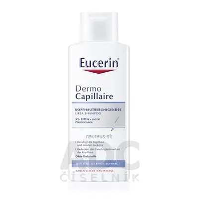 BEIERSDORF AG Eucerin DermoCapillaire 5% Urea šampon pro suchou pokožku 1x250 ml 250 ml