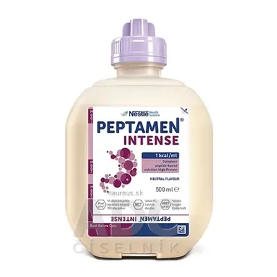 Nestlé HealthCare Nutrition GmbH PEPTAMEN INTENSE sol (enterální výživa) 12x500 ml (6 l) 500ml