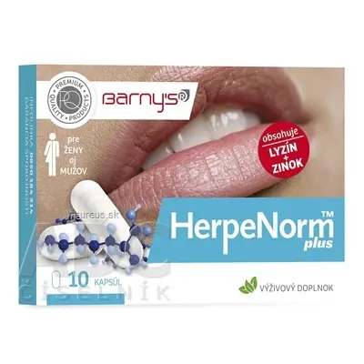 BioPol GN s.r.o. div. Pharma United Ltd. (CAN) Barnys HerpeNorm plus cps 1x10 ks