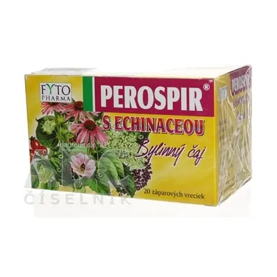 FYTOPHARMA, a.s. FYTO PEROSPIR S Echinacea Bylinný čaj 20x1,5 g (30 g) 30 g