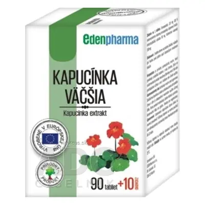 EDENPharma, s.r.o. EDENPharma LICHOŘEŘIŠNICE VĚTŠÍ tbl 90 + 10 zdarma (100ks) 100 ks