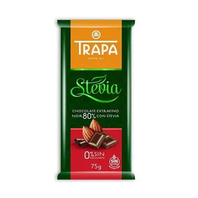 Natural Jihlava COKOLADA Trapa hořka 80% stévie DIA 75g 75g