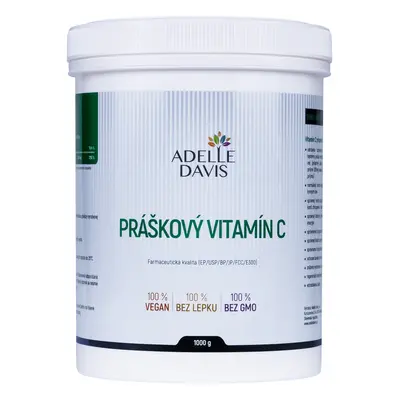 Adelle Davis Adelle Davis - Vitamin C, práškový, 1 kg 1 kg