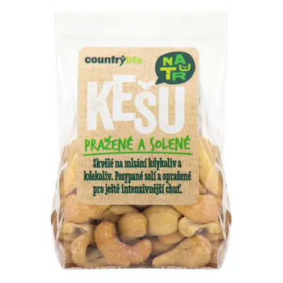 Country Life Kešu ořechy pražené solené 100 g COUNTRY LIFE 100 g