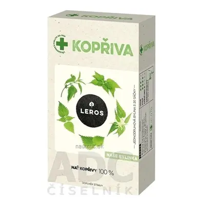 LEROS, s r.o. LEROS KŮHLA bylinný čaj, nálevové sáčky (inov.2021) 20x1 g (20 g)