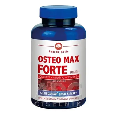 ADITIVA CZ, s.r.o. Pharma Activ OSTEO MAX FORTE tbl 1x90 ks