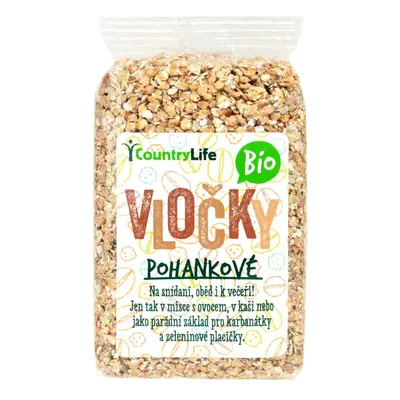 Country Life Vločky pohankové 250 g BIO 250 g