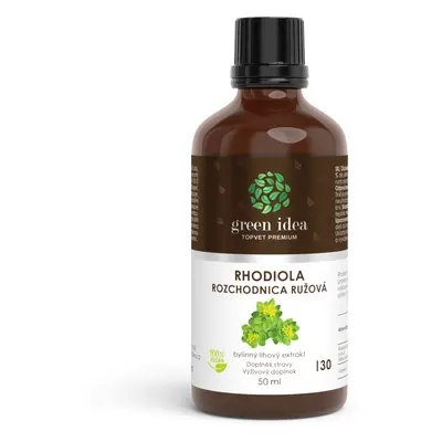 TOPVET Rhodiola - Rozchodnice - tinktura - kapky 50ml 50 ml