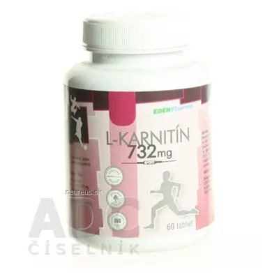 EDENPharma, s.r.o. EDENPharma L-KARNITIN 732 mg tbl 1x60 ks 732mg