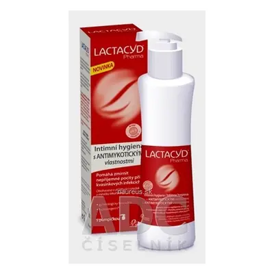 Omega Pharma Int. LACTACYD Pharma antimykotické intimní hygiena 1x250 ml 250 ml