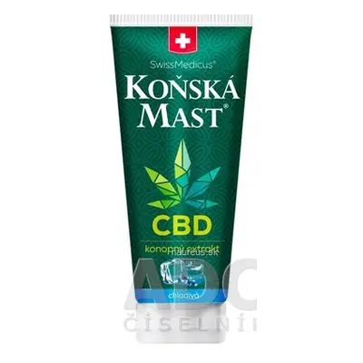 Herbamedicus GmbH KOŇSKÁ MAST s CBD chladivá bylinný balzám 1x200 ml 200ml