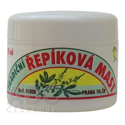 Dr. F. DUDEK - BIOpřípravky DR.F. DUDEK TRADIČNÍ řepíkového mast 1x50 ml 50ml