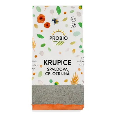 Probio Krupice špaldová celozrnná 400 g BIO 400 g