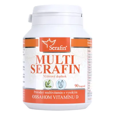 SERAFIN Serafin Multiserafin s vitamínem D - přírodní kapsle 90 ks kapslí