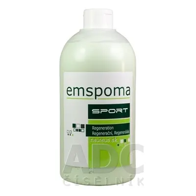 JUTTA s.r.o. EMSPOMA Regenerační "Z" - zelená masážní emulze 1x1000 ml 1000 ml