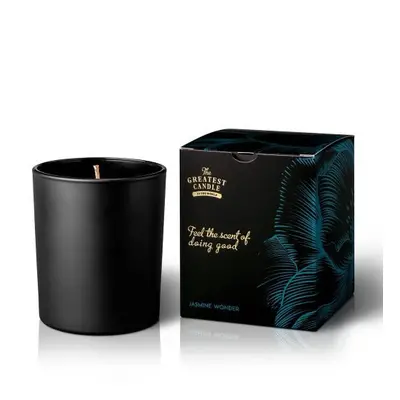 The Greatest Candle in the World Vonná svíčka v černém skle (170 g) - jasmínový zázrak 170 g