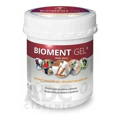 Biomedica, spol. s r.o. Biomedice Bioment gel 1x300 ml