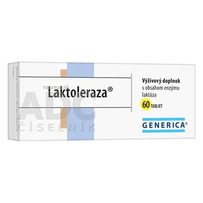 GENERICA spol. s r.o. GENERICA Laktoleraza tbl 1x60 ks 60 ks