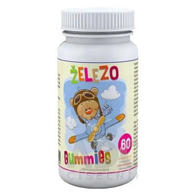 LABORATORIA NATURY Sp. z o.o. ŽELEZO Gummies - Clinical pektinové bonbóny s hroznovou příchutí 1