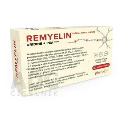 Salix s.r.l. REMYELIN cps Uridine + PEA micro + vitamíny B, C 1x30 ks