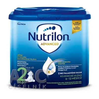 Nutricia Infant Nutrition Ltd. Nutrilon Advanced 2 pokračovací mléčná kojenecká výživa v prášku 