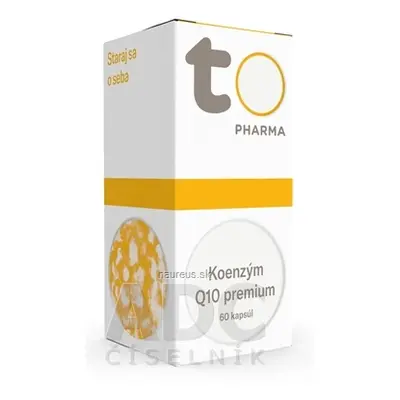 TOTO Pharma s.r.o. TOTO KOENZÝM Q10 Premium cps 1x60 ks