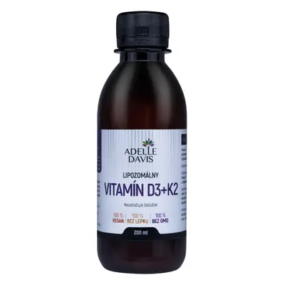 Adelle Davis Adelle Davis - Lipozomální vitamín D3 + K2, 200ml 200 ml