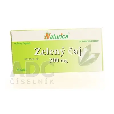 PharmTurica s.r.o. Naturica ZELENÝ ČAJ 300 mg tbl 1x30 ks 30 ks