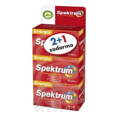 WALMARK, a.s. WALMARK Spektrum Energie tbl (2+1 zdarma) 3x30 ks (90 ks) 1x1 set