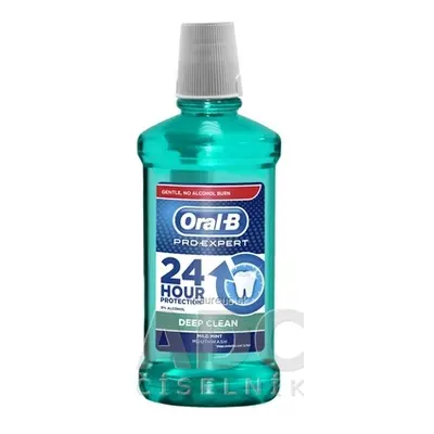 PROCTER & GAMBLE Oral-B Pro-Expert DEEP CLEAN ústní voda, Mild mint, 1x500 ml 500 ml