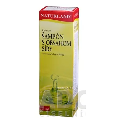 NATURLAND Magyarország Kft. Naturland KRÉMOVÝ ŠAMPON S OBSAHEM SÍRY 1x125 ml 125ml