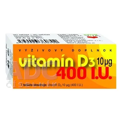 NATURVITA, a.s. Naturvita VITAMIN D3 10 mikrogramů (400 IU) tbl 1x90 ks 90 ks