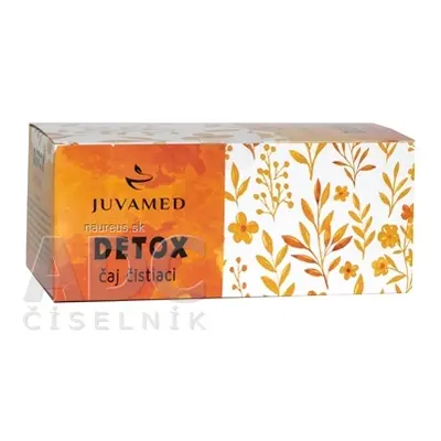 JUVAMED s.r.o. JUVAMED DETOX čaj čistící bylinný čaj v nálevových sáčcích 20x1,5 g (30 g)