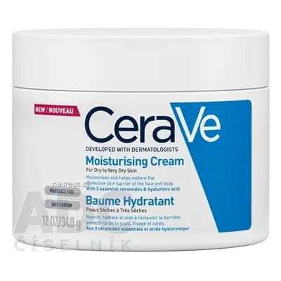 VICHY Laboratoires CeraVe HYDRATAČNÍ KRÉM na suchou až velmi suchou pokožku (MB112200) 1x340 g 3