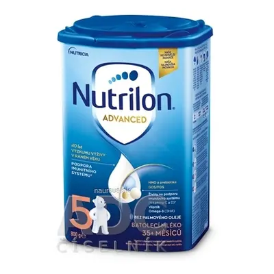 Nutricia Infant Nutrition Ltd. Nutrilon Advanced 5 batolecí mléčná výživa v prášku (od 35 měsíců