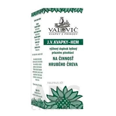 VALOVIČ, s.r.o. JV KAPKY - HEM na činnost tlustého střeva 1x50 ml 50 ml