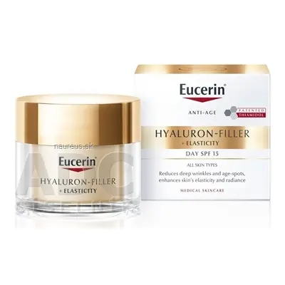 BEIERSDORF AG Eucerin HYALURON-FILLER + elasticita denní krém SPF 15, 1x50 ml 50 ml