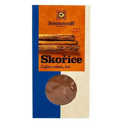 SONNENTOR Skořice mletá Cejlon 40 g BIO SONNENTOR